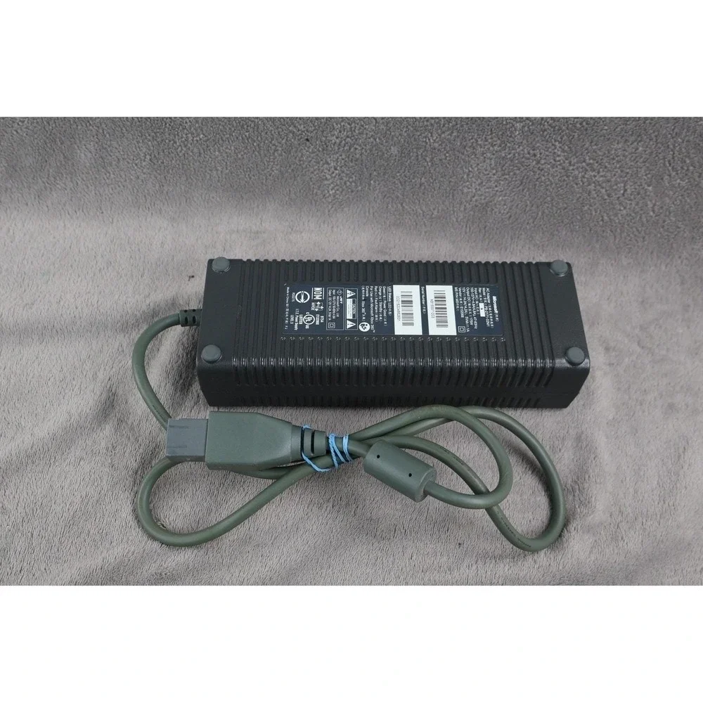 Microsoft Xbox 360 AC Adapter Black Wired Power Supply 175W X815557-003